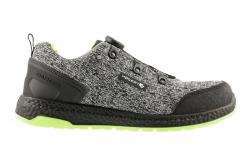 KEMNITZ safety shoes LACE SYSTEM S1PS SR FO gray melange/green 43