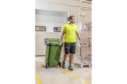 KEMNITZ safety shoes LACE SYSTEM S1PS SR FO gray melange/green 46