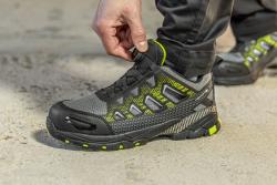 PAGLAU veiligheidssandalen LACE SYSTEM S1PS SR FO zwart/groen 40