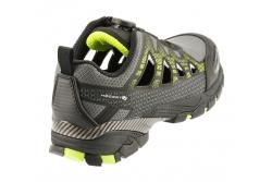 PAGLAU safety sandals LACE SYSTEM S1PS SR FO black/green 40