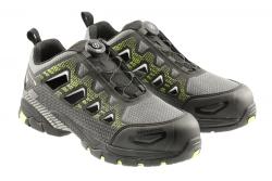 PAGLAU safety sandals LACE SYSTEM S1PS SR FO black/green 42