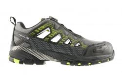 PAGLAU safety sandals LACE SYSTEM S1PS SR FO black/green 43