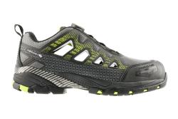 PAGLAU safety sandals LACE SYSTEM S1PS SR FO black/green 43