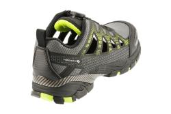 PAGLAU safety sandals LACE SYSTEM S1PS SR FO black/green 43