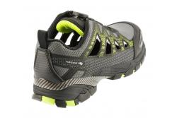 PAGLAU safety sandals LACE SYSTEM S1PS SR FO black/green 44