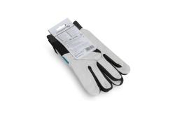 STOR mechanical leather gloves (goatskin) black/blue 11