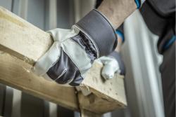 SALZACH protective gloves Canadian (goatskin) graphite 11