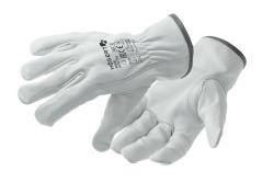 KINZIG leather gloves Driver (goatskin) white 10