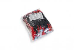 RODER latex-coated protective gloves red/black (12 pairs/pack) 11