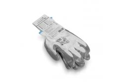 GLAN nitrile-coated protective gloves white/light gray 10