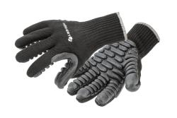 BROL PU-coated anti-vibration protective gloves black 9