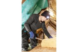 ZICHER insulated latex coated gloves blue 9