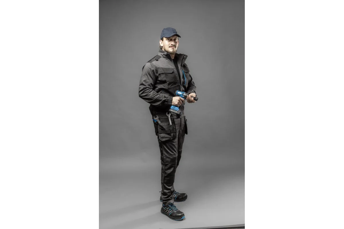 WURNITZ elastic protective trousers dkgrey M (50)