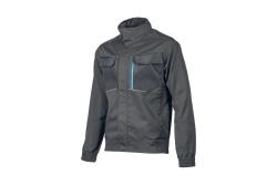 WURNITZ elastic protective blouse dkgrey L (52)