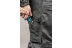 WURNITZ elastic protective bib trausers dark gray 2XL (56)