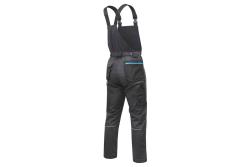 WURNITZ elastic protective bib trausers dark gray 2XL (56)