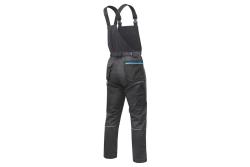 WURNITZ elastic protective bib trausers dark gray S (48)