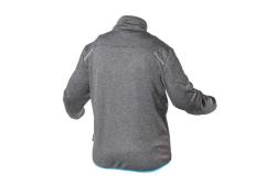 NISTER technical sweatshirt gray melange/blue L (52)