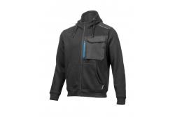 THEO hooded sweatshirt black M (50)
