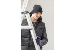 BORGER Insulated vest with hood black M (50)