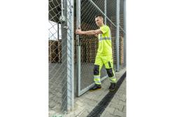 JURAL Hi-Visibility T-shirt van polykatoen, geel, 2XL (56)