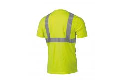 JURAL Hi-Visibility polycotton T-shirt yellow 2XL (56)