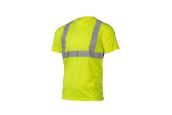 JURAL Hi-Visibility polycotton T-shirt yellow 2XL (56)