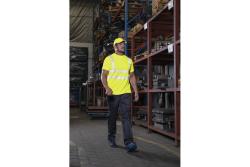 JURAL II High-visibility polycotton T-shirt Yellow L (52)