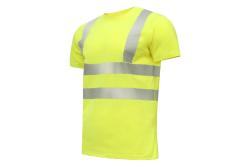 JURAL II High-visibility polycotton T-shirt yellow S (48)