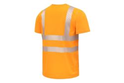 JURAL II High-visibility polycotton T-shirt orange S (48)