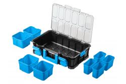 Organiser with polycarbonate lid with cups 