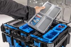 Luggage organizer low