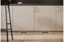 Grate W60 short, rounded, 60 x 245, gold