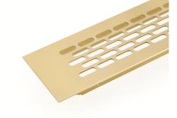 Grate W60 short, rounded, 60 x 245, gold
