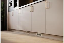 Grate W60 short, rounded, 60 x 245, gold