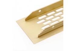Grate W60 short, rounded, 60 x 245, gold