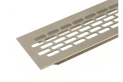 Grate W60, rounded, 60 x 484, light anthracite