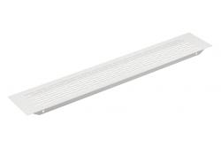 Grate W80, rounded, 80 x 480, white