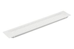 Grate W80, rounded, 80 x 480, white