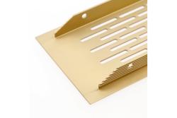 Grate W80, rounded vent, 80 x 480, gold