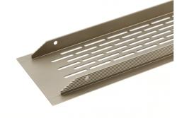 Grate W80, rounded, 80 x 480, light anthracite