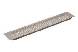 Grate W80, rounded, 80 x 480, light anthracite