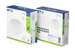LED svítidlo ASTRA s mikrovlnným snímačem pohybu, 24 W, 1920 lm, 4000 K, AC 180–250 V, PF > 0,5, IP54, Ø 380 mm