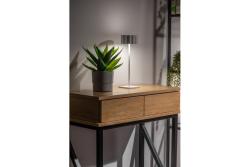 LED rechargeable table lamp AZELIA, 2.5 W, 200 lm, 5 V, 4000 K, 4000 mAh, dimmable, white