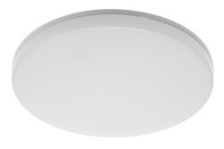 LED luminaire BESA, 24 W, 2400 lm, 3000K, AC180-250V, IP54, IK10, PC+PC, round, dimmable