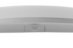 LED luminaire BESA, 24 W, 2400 lm, 3000K, AC180-250V, IP54, IK10, PC+PC, round, dimmable