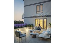 LED facade luminaire CANTI II, 12 W, 1000 lm, IP65, 4000K, black