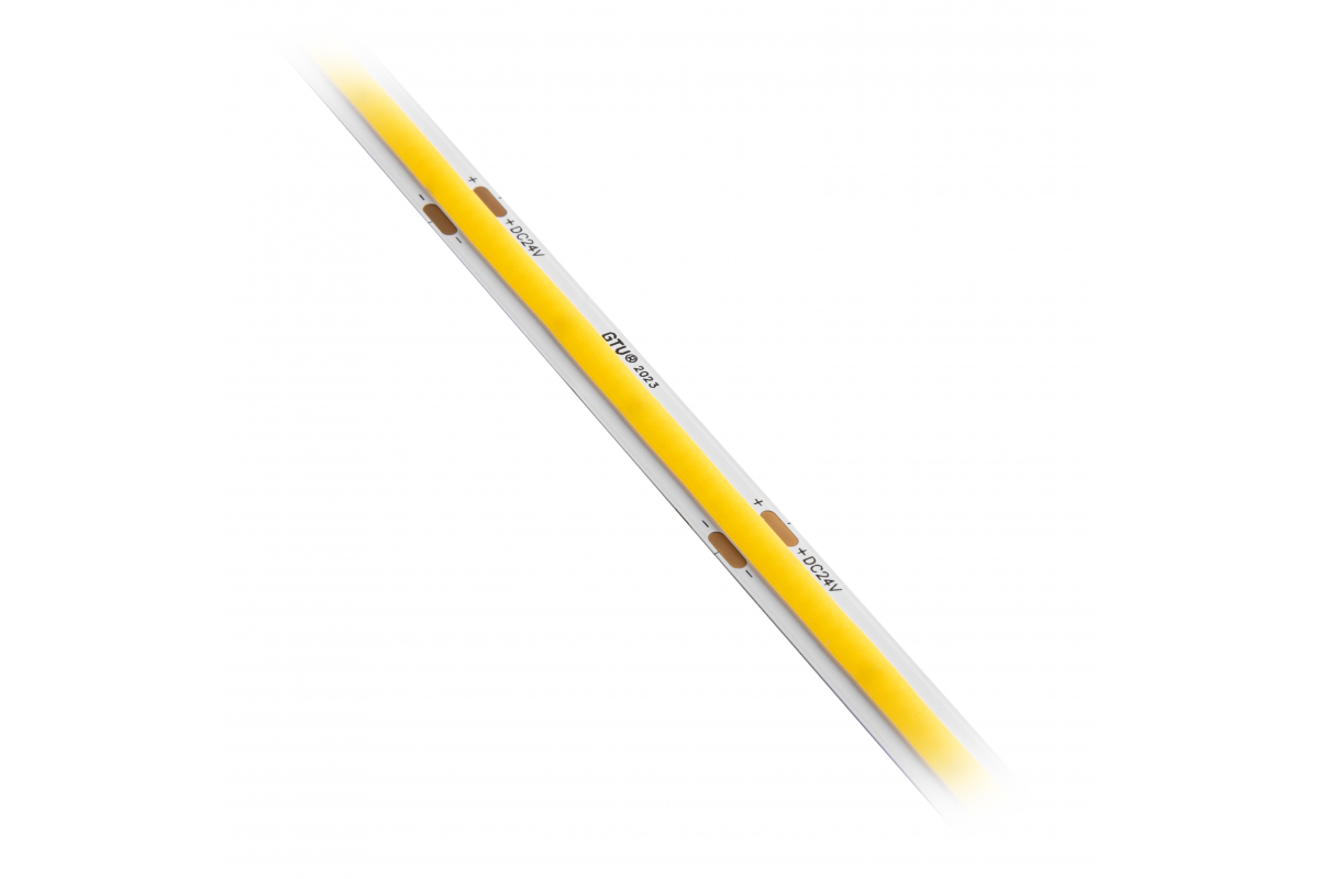 LED strip COB, DC24V, 480LED/m, 10 W/m, 750 lm/m, 2700K, IP20, roll 5 m