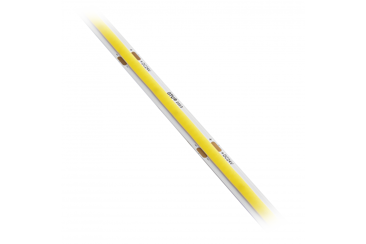 LED strip COB, DC24V, 480LED/m, 10 W/m, 800 lm/m, 6500K, IP20, roll 5 m