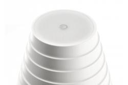 LED rechargeable table lamp FIZZI, 2.5 W, 200 lm, 5 V, 4000 K, 4000 mAh, dimmable, white